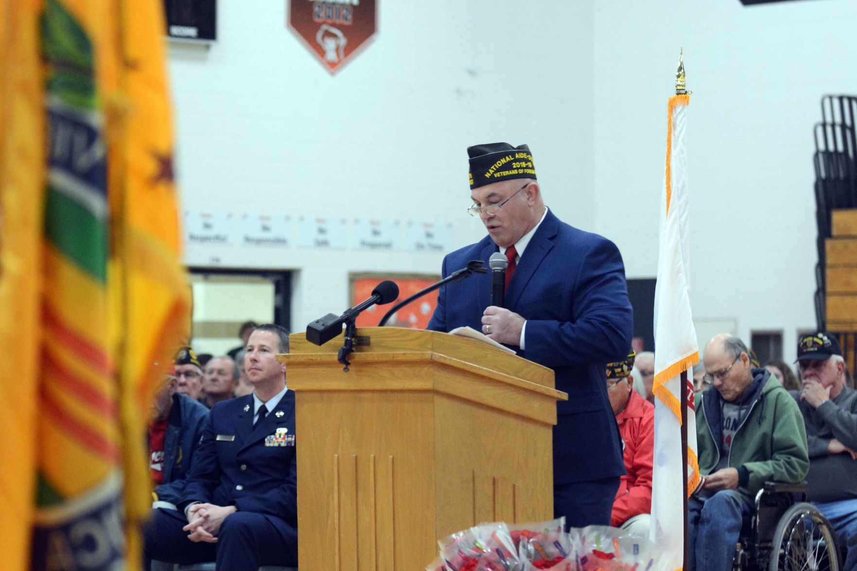 Portage High School Veterans Day ceremony 2019
